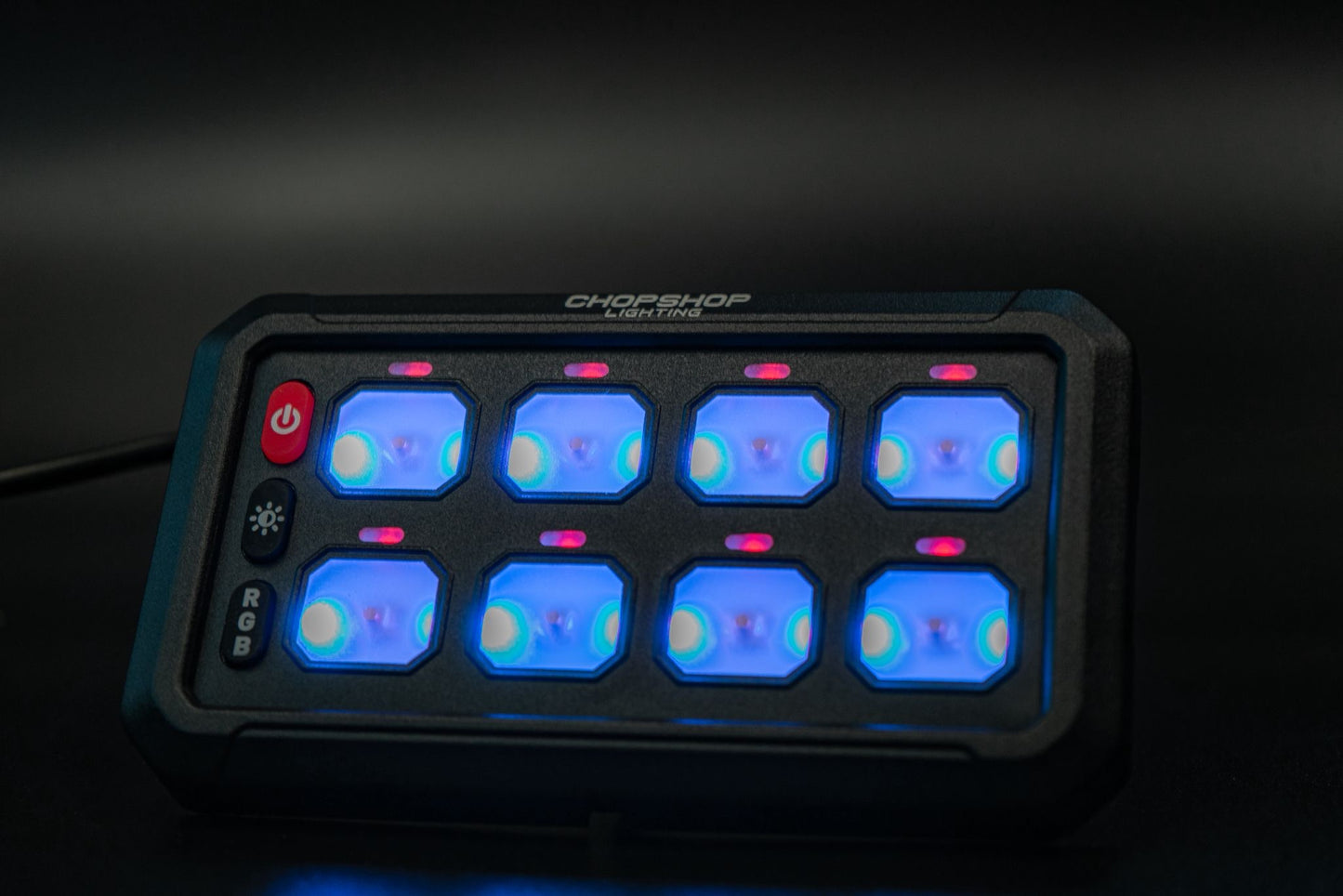 8 Gang RGB Bluetooth Switch panel