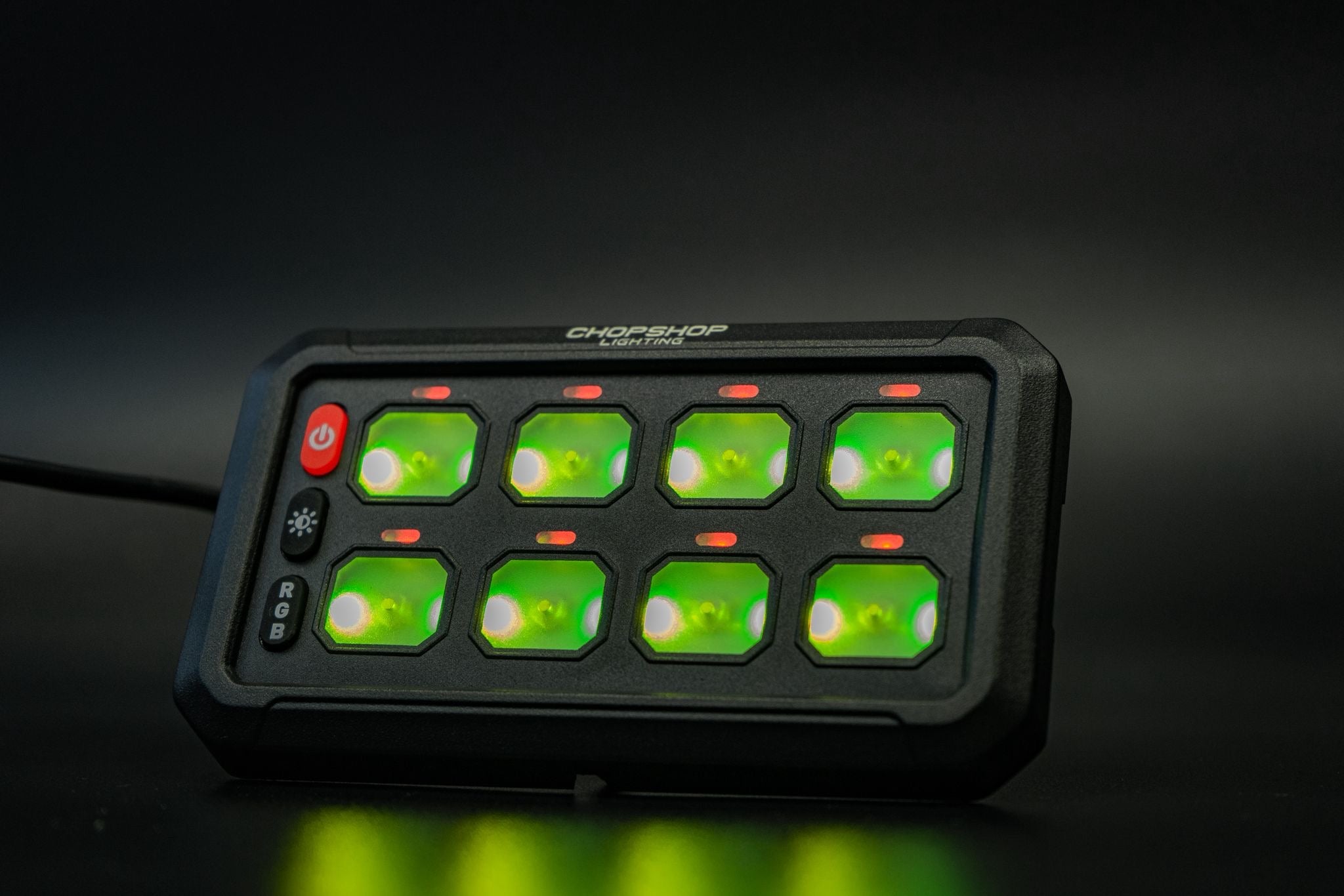 8 Gang RGB Bluetooth Switch panel – ChopShop Lighting