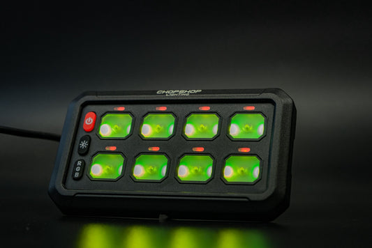 8 Gang RGB Bluetooth Switch panel