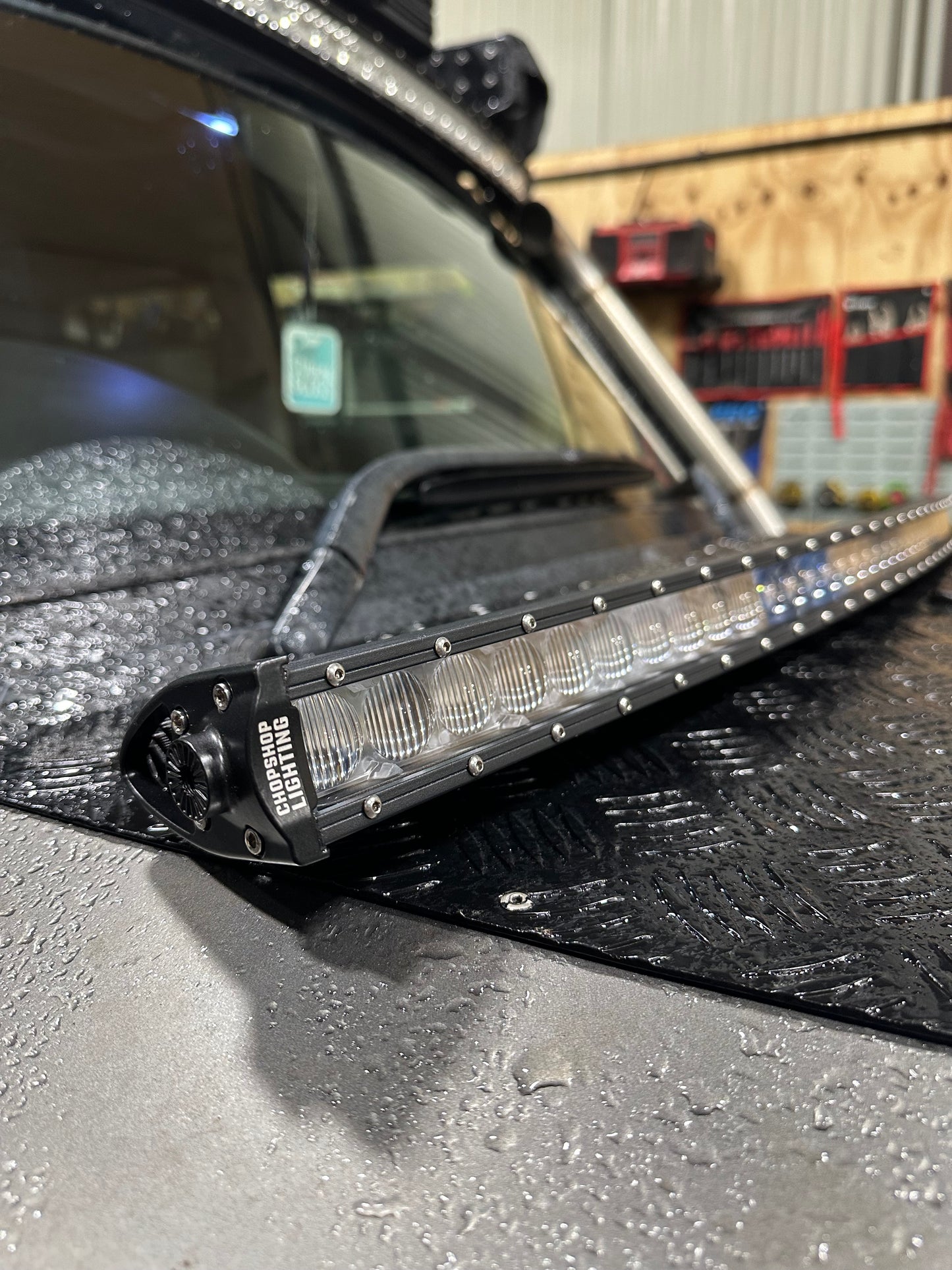 52” Curved RGB Chasing Light Bar