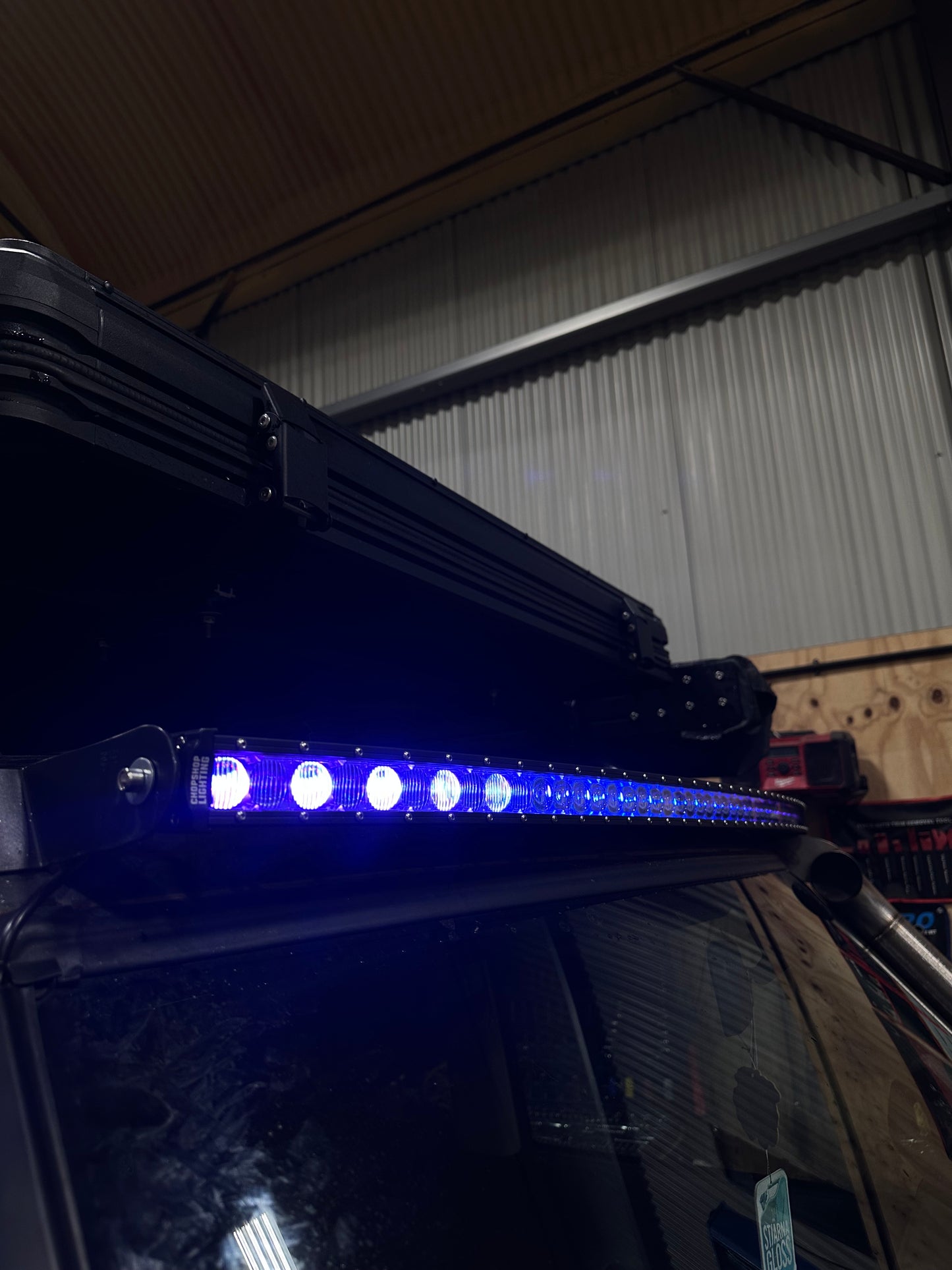 52” Curved RGB Chasing Light Bar