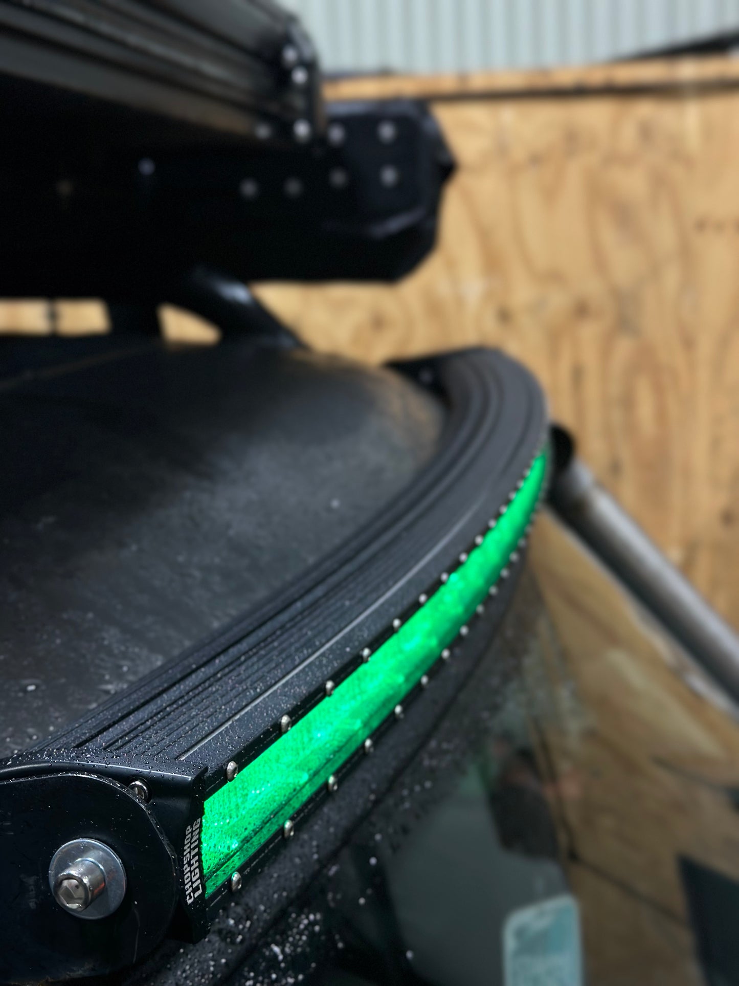 52” Curved RGB Chasing Light Bar