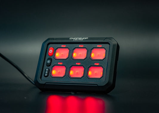 6 Gang RGB Bluetooth Switch panel