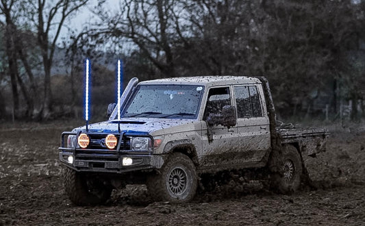 4ft RGB Chasing Whips